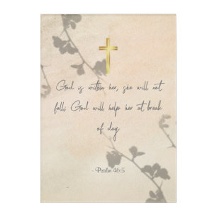 Keeping Faith Blessings Acrylic Wall Art