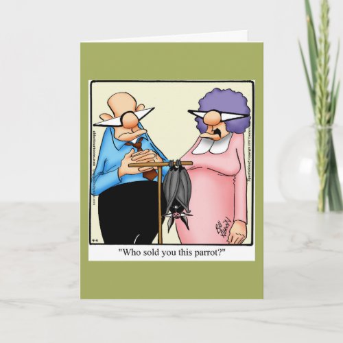 Keeping In Touch Humor Greeting Card