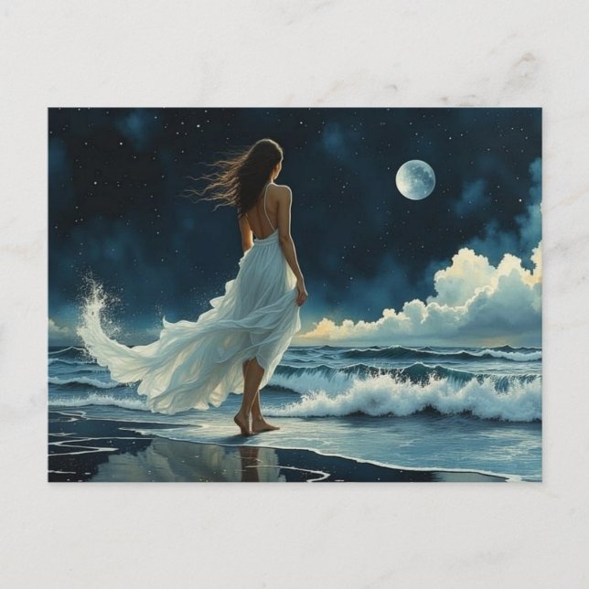 Keeping in Touch | Seaside Escape Postcard (Front)