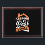 Keeping It Real Estate Award Plaque<br><div class="desc">Keeping It Real Estate</div>