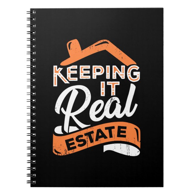 Keeping It Real Estate Notebook (Front)