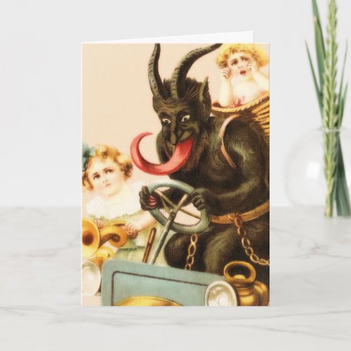 Keeping Krampus Holiday Card