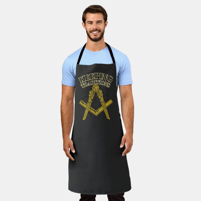 Keeping Traditions Masonic Apron (Worn)