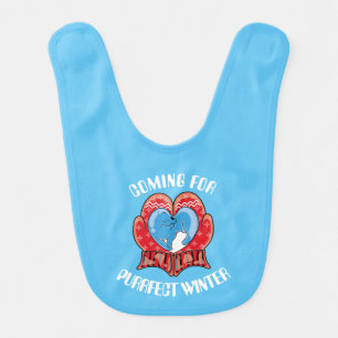 Keeping Your Cat Warm Outside in the Winter Baby Bib