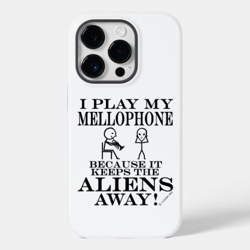 Keeps Aliens Away Mellophone Case_Mate iPhone Case