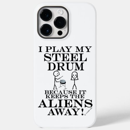 Keeps Aliens Away Steel Drum Case_Mate iPhone Case
