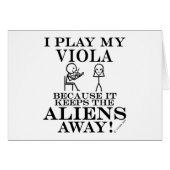 Keeps Aliens Away Viola (Front Horizontal)