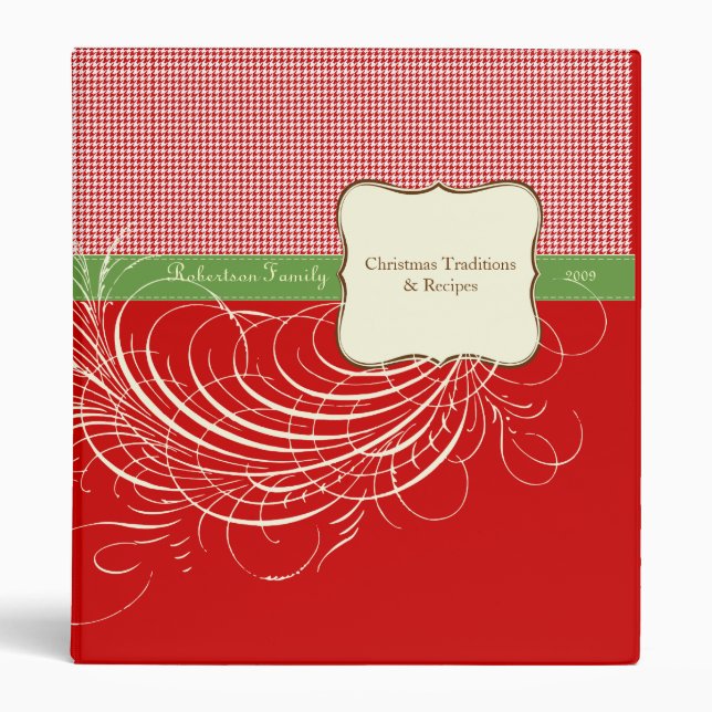 Keepsake Binder for Christmas (Front)