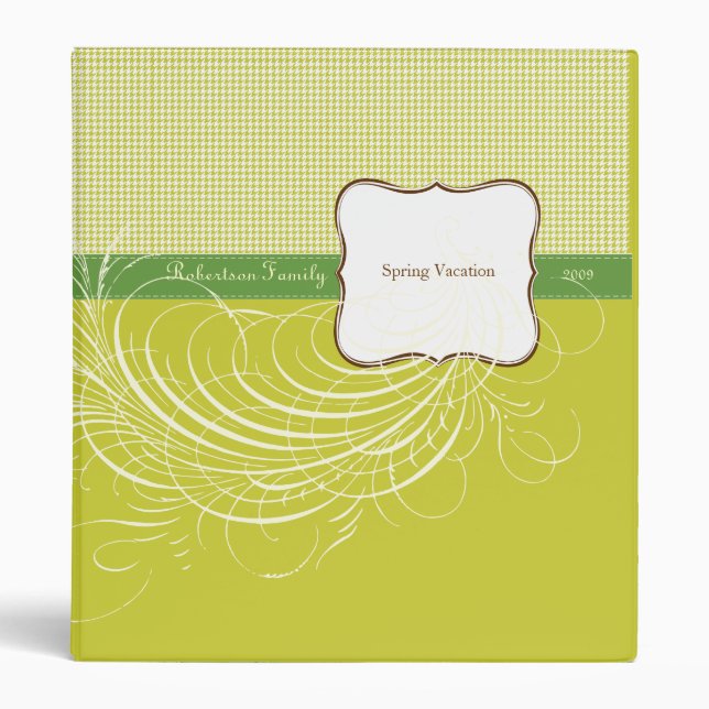 Keepsake Binder for Spring (Front)