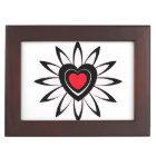 Keepsake Box , flower, with hearts.