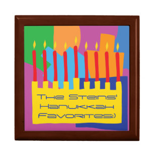 Keepsake Box Hanukkah Box of Colors