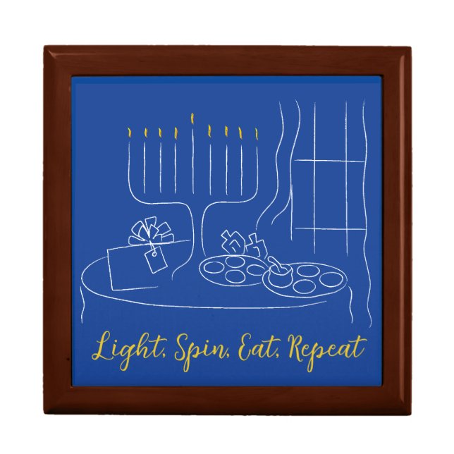 Keepsake Box Hanukkah Dinner (Front)
