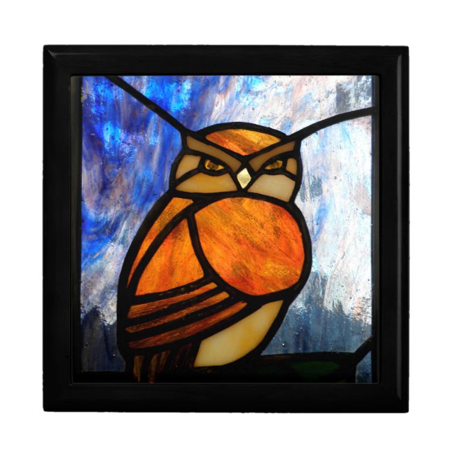 Keepsake Box/Owl Jewelry Box (Front)