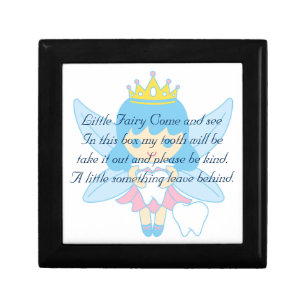 Keepsake Box/Tooth fairy Box