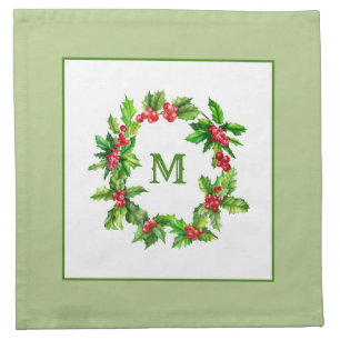 Keepsake Christmas Custom Cloth Napkins