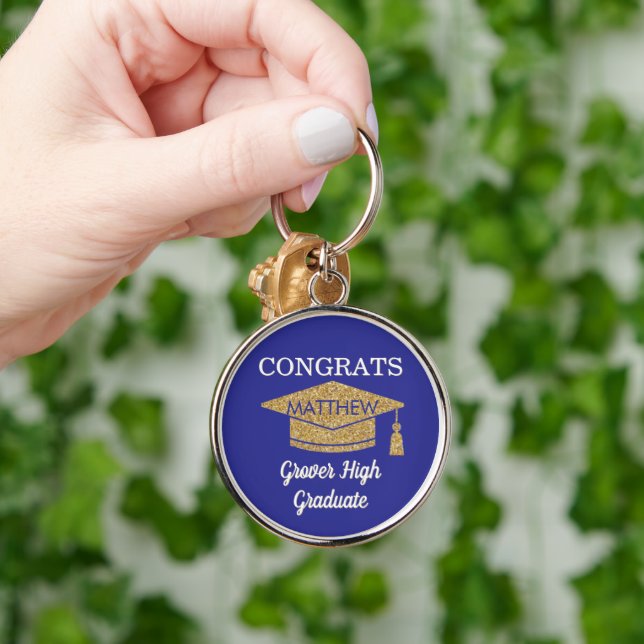 Keepsake! Congrats! Any Graduate  Keychain (Hand)