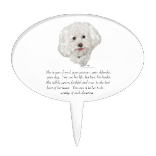 Keepsake, Female Dog Cake Topper