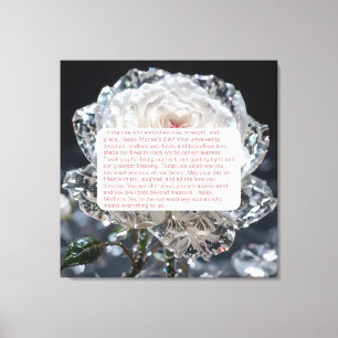 Keepsake For Mom Premium Wrapped Canvas (Gloss) Print