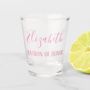 Keepsake for your Matron of Honor Shot Glass