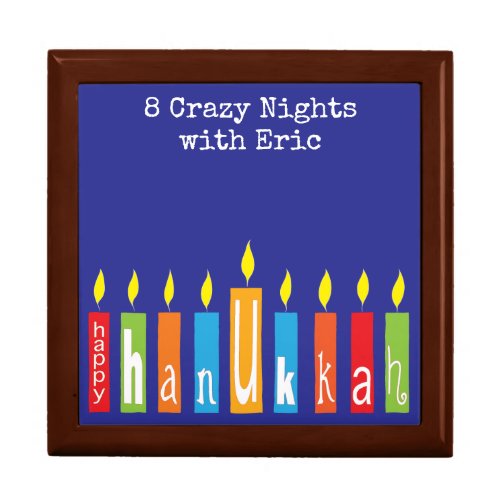 Keepsake Hanukkah Box 8 Nights