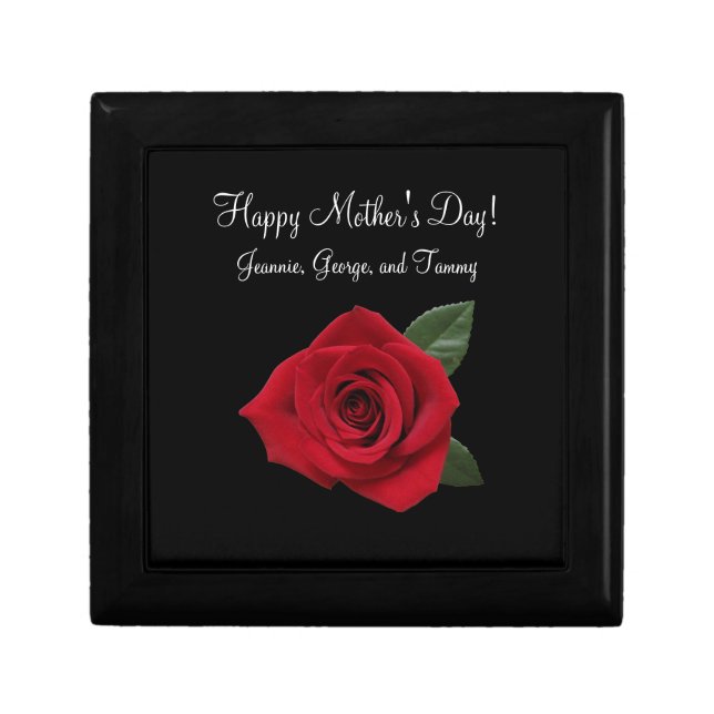 Keepsake Jewelry Box Happy Mother's Day (Front)