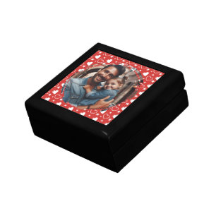 Keepsake Jewelry Box with Any Photo