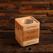 Keepsake Kraft Box with Stackable Desk Organizer (Front)