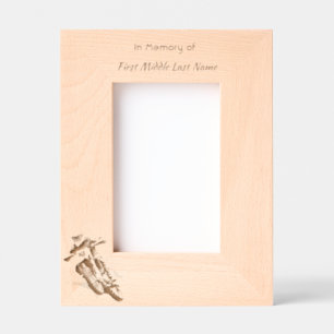 Keepsake Memorial Motocross Motorcycle Racing Engraved Frames
