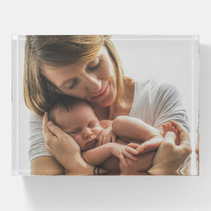 Keepsake Mom And New Baby Paperweight