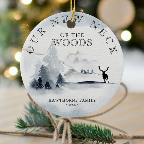 Keepsake New Neck of the Woods New Home Ceramic Ornament
