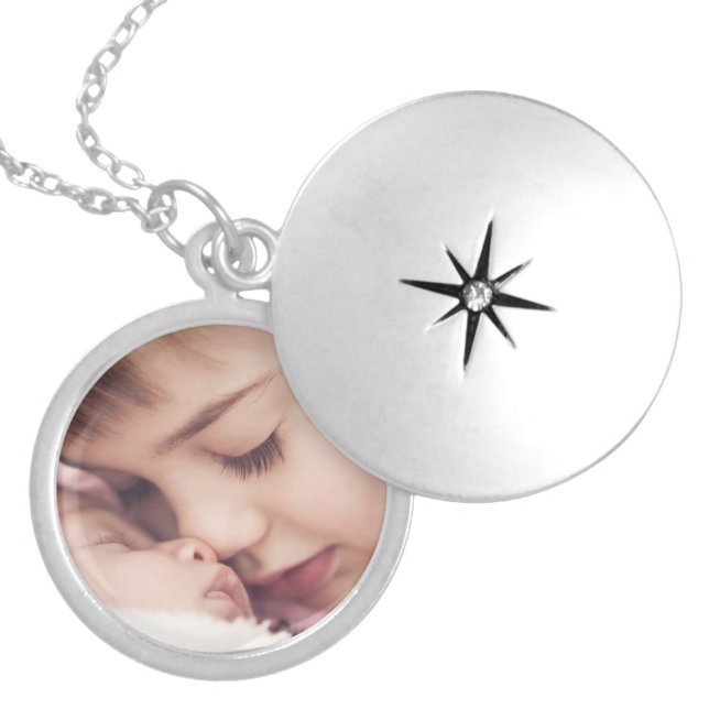 Keepsake Personal Photo  Locket Necklace (Front)