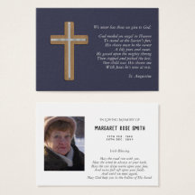 Keepsake PHOTO Celebration Life Memorial Funeral