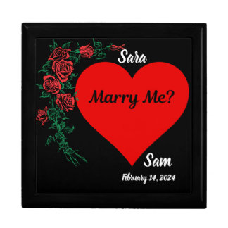 Keepsake Proposal Boxes