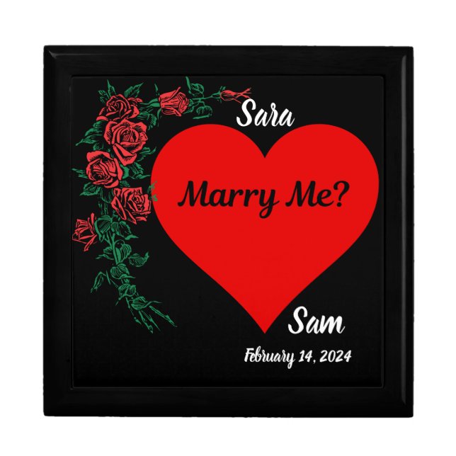 Keepsake Proposal Boxes (Front)