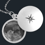 Keepsake Sonogram Locket Necklace<br><div class="desc">Keepsake Sonogram Necklace. A thoughtful gift for mothers and grandmothers. Can be used to honor an angel baby.</div>