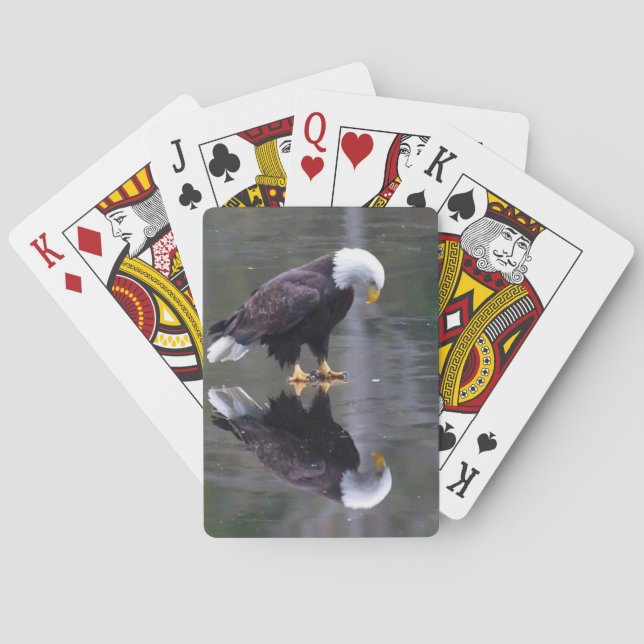 Keepsake Vertical Full Photo Excellent Quality Poker Cards (Back)