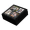 Keepsake Wood Jewelry/Valet Box, 4 Photo Collage