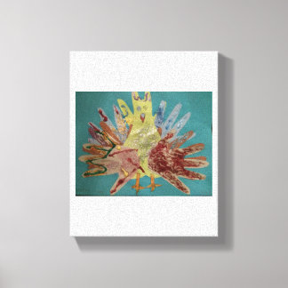 Keepy on Canvas Print