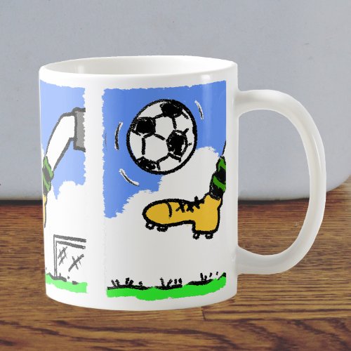 Keepy Uppy Football Mug