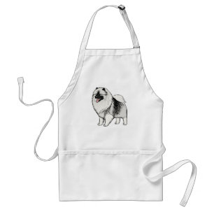 Keeshond Adult Apron