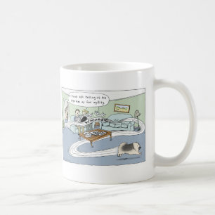 Keeshond Agility Dog Cartoon Cute Keesie Lover's Coffee Mug
