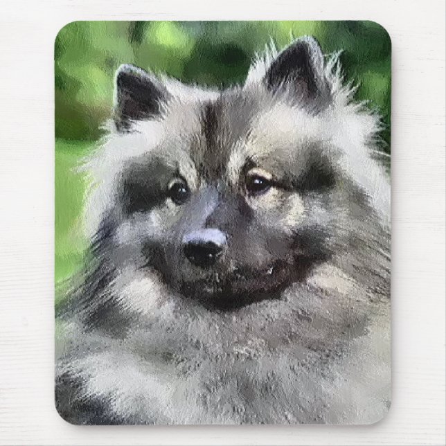 Keeshond Art Gifts Mouse Pad (Front)