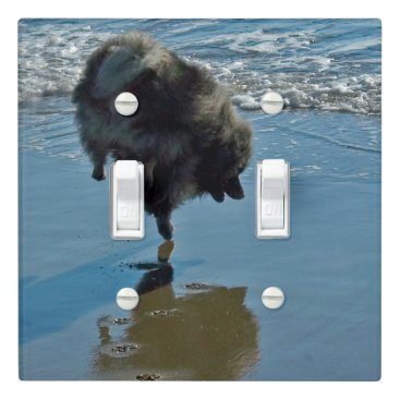 Keeshond Ballet Light Switch Cover Keeshond Ballet Light Switch Cover