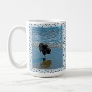 Keeshond Ballet Photograph - Cute Original Dog Art Coffee Mug