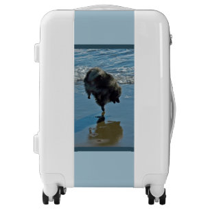 Keeshond Ballet Photograph - Cute Original Dog Art Luggage