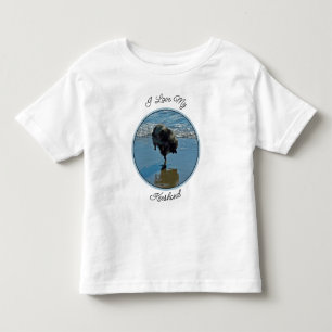 Keeshond Ballet Photograph - Cute Original Dog Art Toddler T-shirt