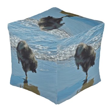 Keeshond Ballet Pouf Keeshond Ballet Pouf