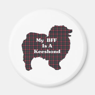 Keeshond BFF Gifts Magnet