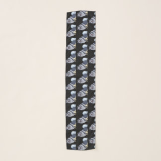 Keeshond Chiffon Scarf