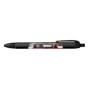Keeshond Christmas Old Truck Painting Dog Art Pen